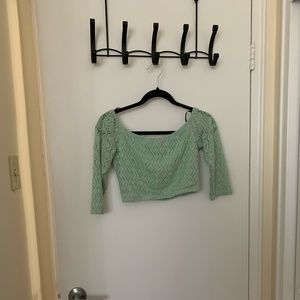 Forever 21 Lace Crop Top